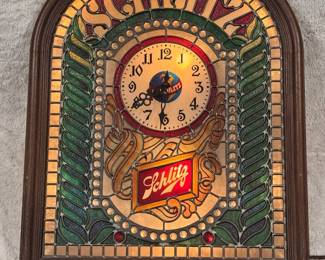 Schlitz Illuminating Stain Glass Style Wall Mountable
