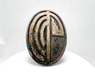 Southwestern Style Sterling Silver Ring Size 7
