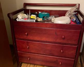 changing table, dry sink, or just storage