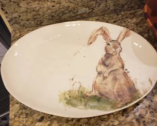Bunny platter