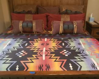 Southwest bedding, blankets