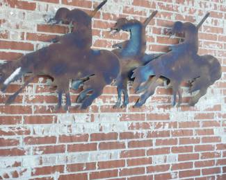 Nice large metal art