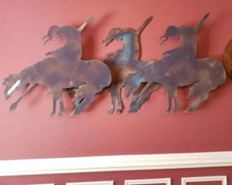 Large metal sculpture 