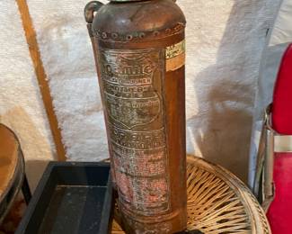 copper fire extinguisher