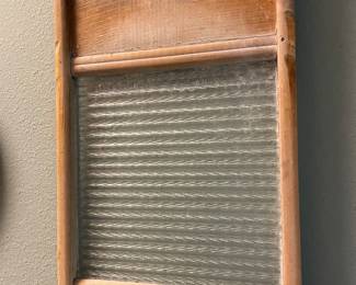 vintage wash board
