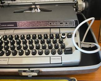 vintage typewriter