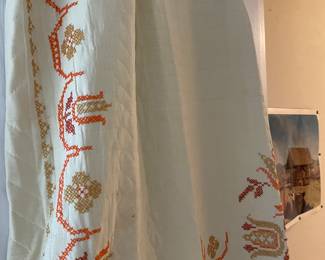 king embroidery quilt