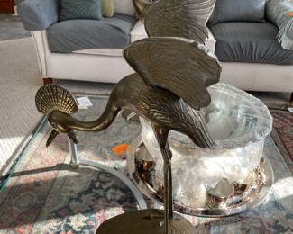 pair of these brass birds