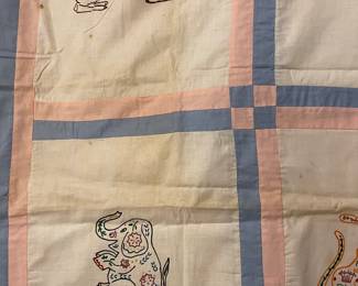 kids quilt top, not finished