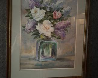 Louis Silvia painting