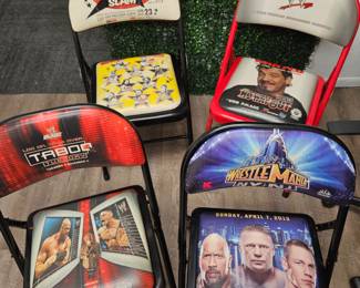 VIP Ringside chairs for WWE events