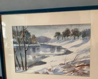 Dr. Sig Gruenwald Watercolor