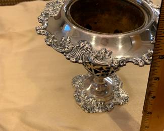 Sterling antique vase