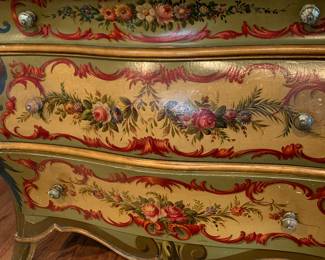 Bombe chest with drawers- A wow!