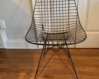 Vintage Eames Dkr Herman Miller eiffel tower base chair