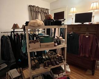 Manners may maketh the man, but shoes and hats complete the woman. Some amazing vintage hats, including silver fox and partridge feather. Don’t worry, gents, there’s a couple chapeaux for you, too