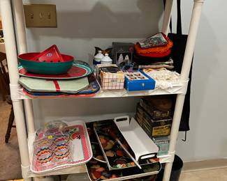 What vintage estate sale is complete without Corelle and a crock pot?