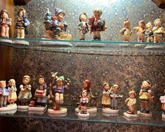 Collection of Hummel figurines 