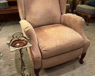 Lazyboy recliner chairs. Excellent condition. MCM ashtrays.