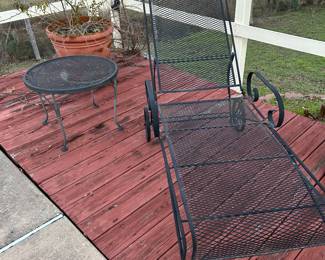 Outdoor patio furniture. Lots of it.