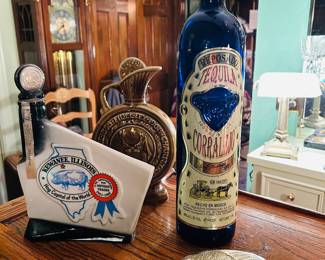 Mid century decanters.