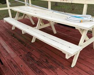 Picnic tables galore.  Most used in Friday Night Lights tv show and the Walking Dead. 