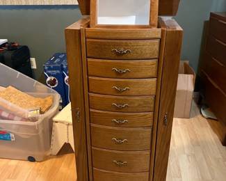 Tall chest with drawers
