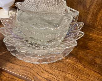 Crystal dishes