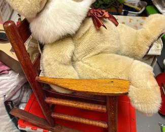 Large stuffed bear