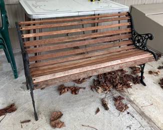 Patio bench