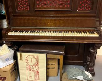 A.B. Chase cabinet grand piano