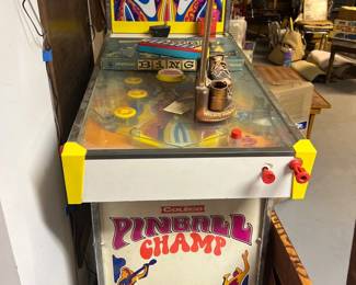 Champ pinball machine