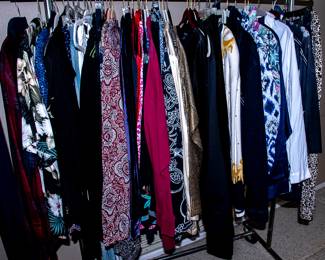 RACKS AND RACKS OF CLOTHES