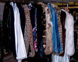 RACKS AND RACKS OF CLOTHES