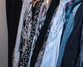 RACKS AND RACKS OF CLOTHES