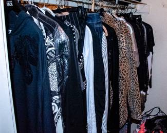 RACKS AND RACKS OF CLOTHES