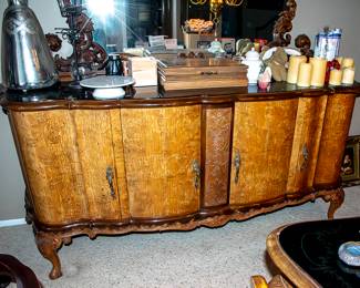 BURL WOOD SIDEBOARD