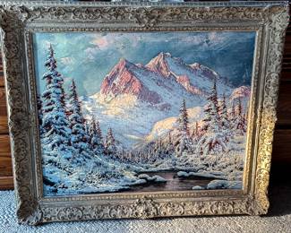 OIL ON CANVAS BY LASZIO NEOGRADY