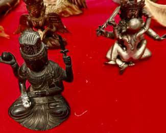Asian figurines 