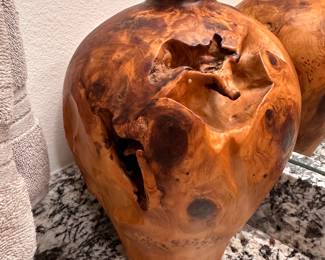 Burlwood Vase