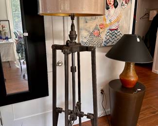Industrial Style Floor Lamp
One of a kind