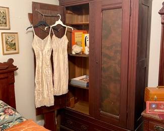1800's German shrank wardrobe, breakdown type for easy moving.