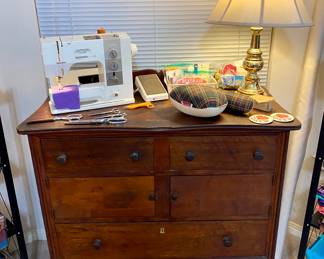 Dresser/buffet- handmade by Franz Stautzenberger probably early to mid 1800's.