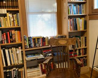 Lots of books....James Patterson, Clive Cussler, John Grisham and many more