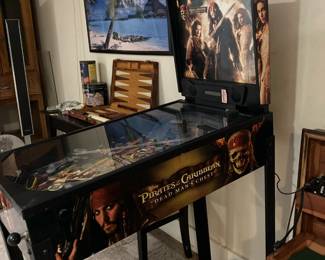 Pirates of the Caribbean Pin Ball Machine