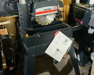 Craftsman 10” radial saw