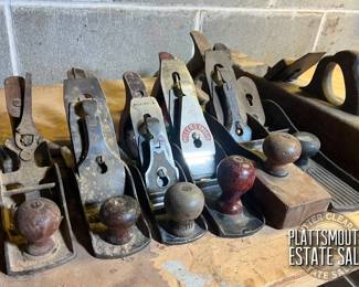 Vintage and antique hand planes
Stanley hand planes
Miller falls hand planes
Craftsman hand planes
Etc