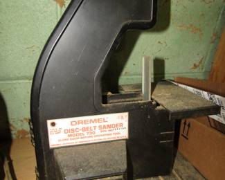Dremel disc belt sander