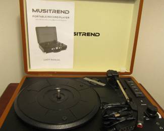 Portable record player