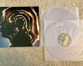 The Rolling Stones hot rocks, clear vinyl